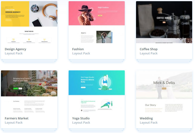 Website Design Template Examples